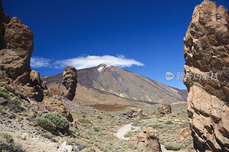 Roque Chinchado和Pico De Teide